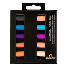 Black Rembrandt Pastels,  Desert Palette, 10 piece set Pastels & Charcoal