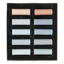 Black Rembrandt Pastels,  Grey Tones, 10 piece set Pastels & Charcoal