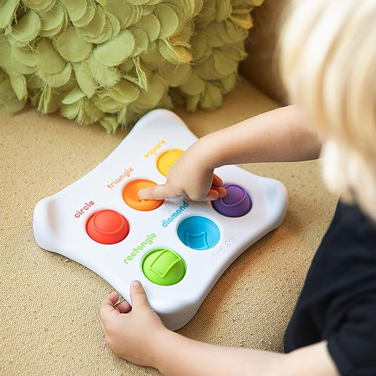 Tan Fat Brain Dimpl Duo Tactile Pop Fidget Game Pop-It & Bubble