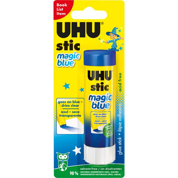 Gold UHU stic Magic Blue - 40g Glue
