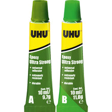White Smoke UHU Epoxy Ultra Strong Glue Set, 2 x 10mL Glues