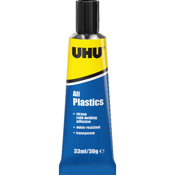 White Smoke UHU All Plastics Glue, 33ml/ 30g Glues