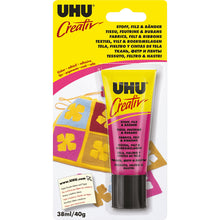 Gold UHU Creativ' Fabrics Glue, 38ml Glues