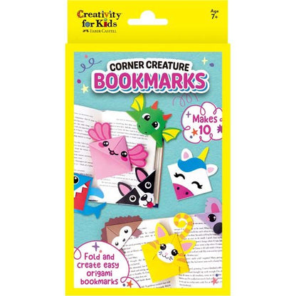 Gold Faber Castell Creativity For Kids Corner Creature Origami Bookmarks Mini Kit Kids Craft Kits