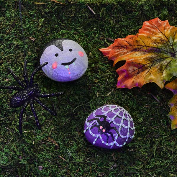 Black Faber Castell Creativity for Kids Glow in the Dark Rock Painting Kit Kids Craft Kits