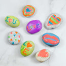 Lavender Faber Castell Creativity for Kids Glow in the Dark Rock Painting Kit Kids Craft Kits