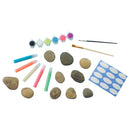 White Smoke Faber Castell Creativity for Kids Glow in the Dark Rock Painting Kit Kids Craft Kits