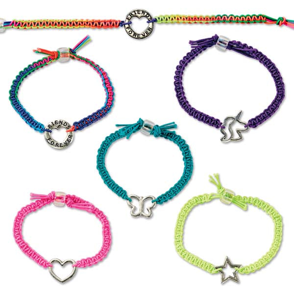 White Smoke Faber Castell Creativity For Kids Friends Forever Bracelets Mini Kit Kids Craft Kits
