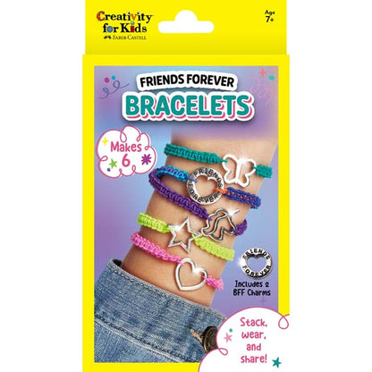 Gold Faber Castell Creativity For Kids Friends Forever Bracelets Mini Kit Kids Craft Kits