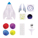 White Smoke Faber Castell Creativity for Kids Glow in the Dark Sand Art Rocket Kit Kids Craft Kits