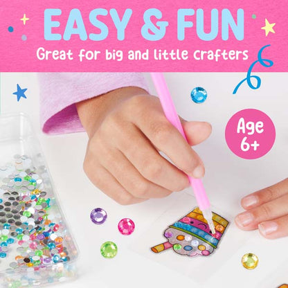 Lavender Faber Castell Creativity for Kids Big Gem Diamond Painting Stickers Kids Craft Kits