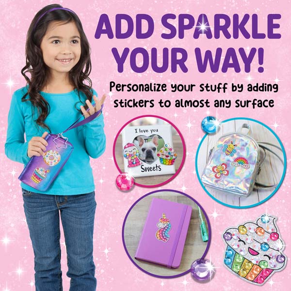 Misty Rose Faber Castell Creativity for Kids Big Gem Diamond Painting Stickers Kids Craft Kits