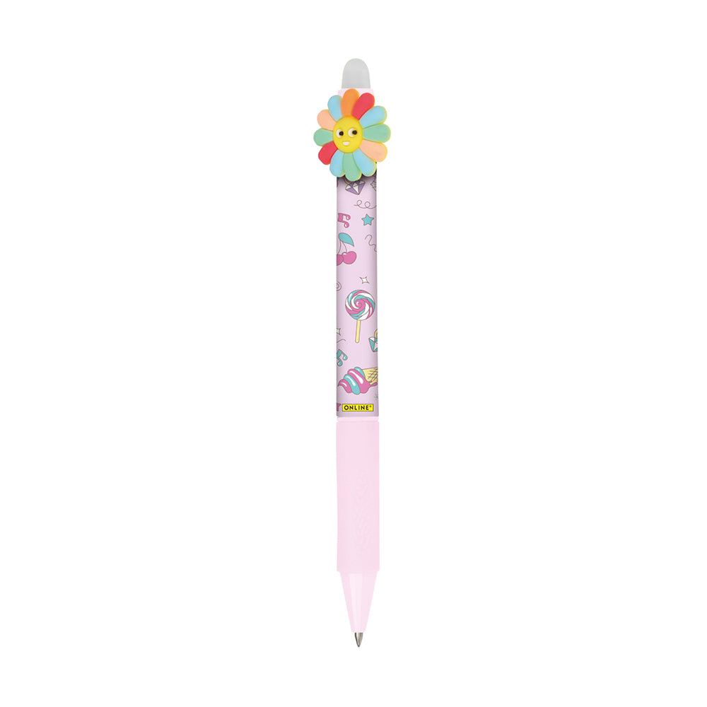 White Smoke ONLINE magiXX Fun Erasable Gel Pen, Blossom Pens
