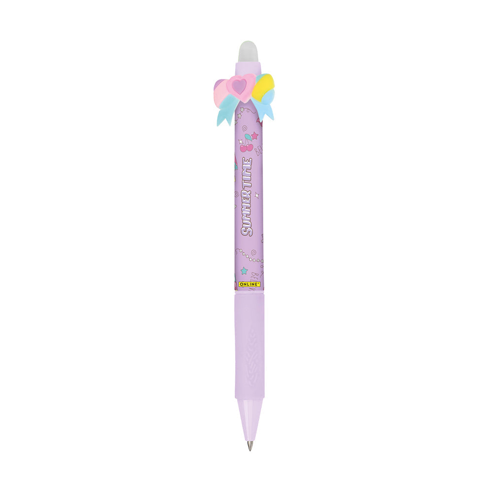 White Smoke ONLINE magiXX Fun Erasable Gel Pen, Ribbon Pens
