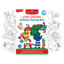 Dark Slate Gray Faber Castell Little Creatives Colouring & Activity Book, 20 Pages Playing & Learning