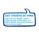 White Smoke Faber Castell Little Creatives Easy Grasp Bulb Crayons, Assorted Colours - 4 Pack Kids Crayons