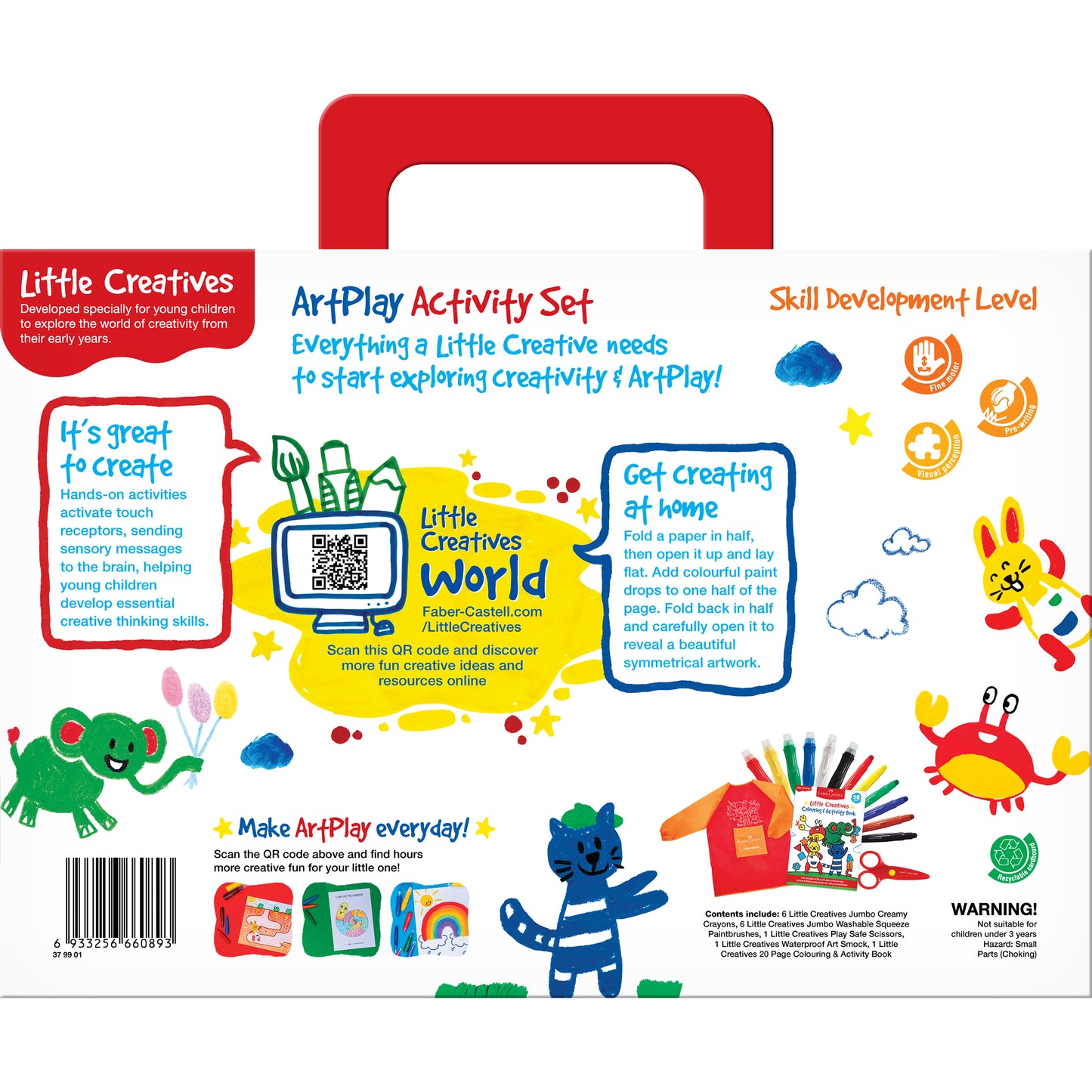 Lavender Faber Castell Little Creatives Art Play Activity Set Playing & Learning