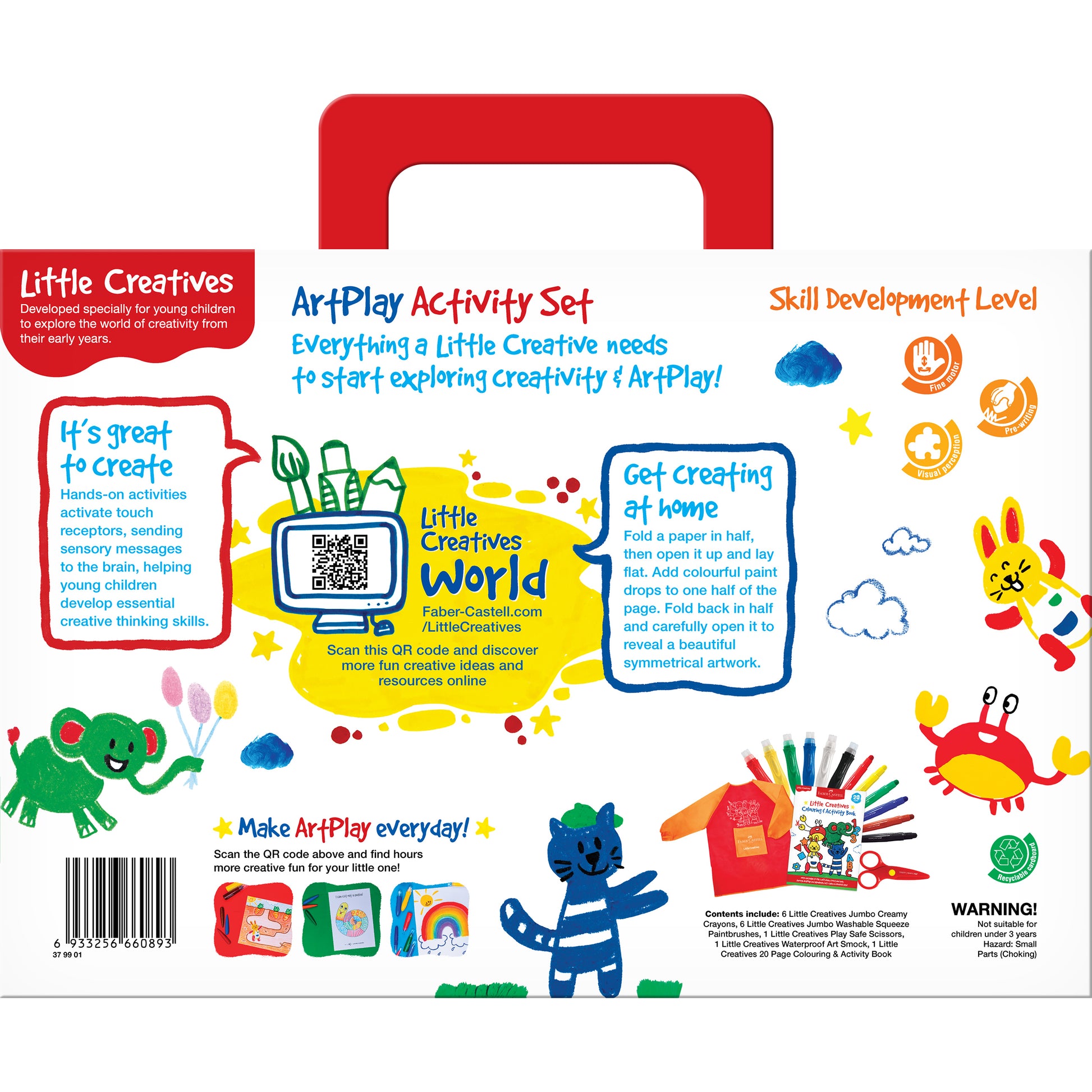 Lavender Faber Castell Little Creatives Art Play Activity Set Playing & Learning