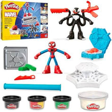 White Smoke Play-Doh Marvel Spider-Man Launch & Slice Battle Playset with 2 Action Figures Kids Clay, Dough & Modelling