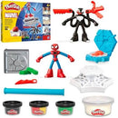 White Smoke Play-Doh Marvel Spider-Man Launch & Slice Battle Playset with 2 Action Figures Kids Clay, Dough & Modelling