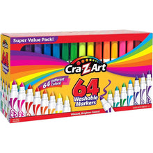 Dark Slate Gray CRA-Z-ART 64 pce Washable Markers Drawing Accessories