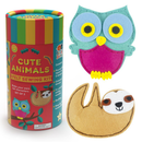 White Smoke Water Magic Drawing Set, Felt Sewing Kit, Cute Animals Bath Time Fun