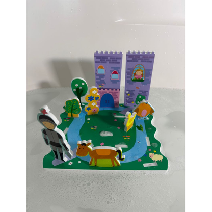 Gray Bath Time Build and Play, Enchanted Castle Bath Time Fun