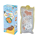 White Smoke Bath Time Stickers, Furry Friends Bath Time Fun