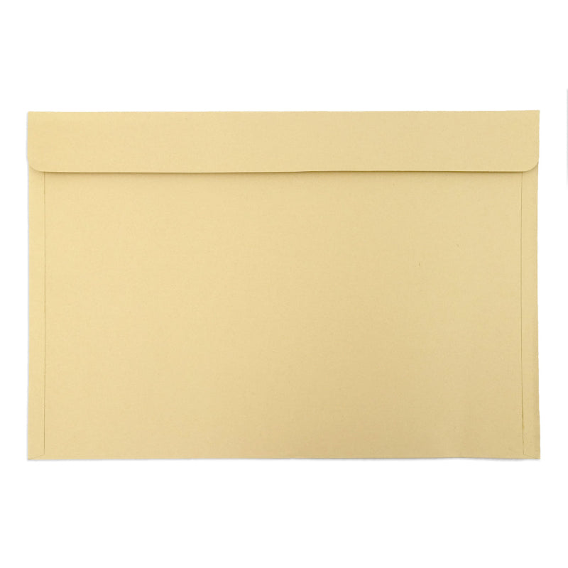 Khaki Quill Kraft Folio 240gsm with Flap A2 Kraft Folios
