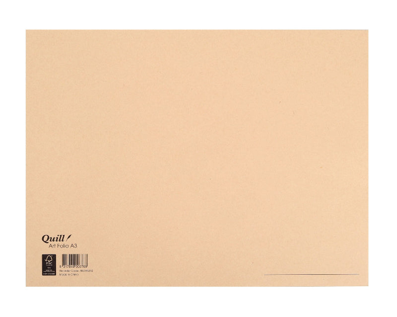 Quill Kraft Folio, 240gsm with Flap A3