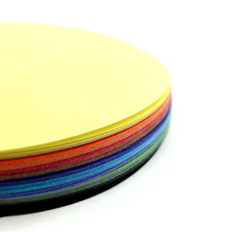 Quill Shapes Gloss Circles 120gsm 80gsm Pack100