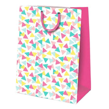 White Smoke Hallmark Triangles Gift Bag Bags & Invitation