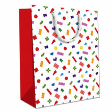 White Smoke Hallmark Medium Gift Bag Lego Bags & Invitation