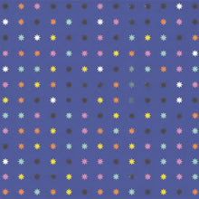 Dark Slate Blue Hallmark Bright Stars Flat Wrap 68cm x 49cm Bags & Invitation
