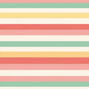 Seashell Hallmark Pastel Stripes Flat Wrap 68cm x 49cm Bags & Invitation