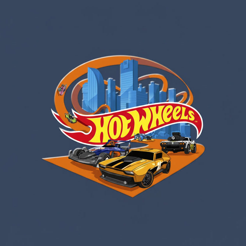 Dark Slate Gray Hallmark Mattel Hot Wheels Greeting Card Bags & Invitation