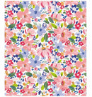 Pink Hallmark Floral Flat Wrap 68cm x 49cm Bags & Invitation