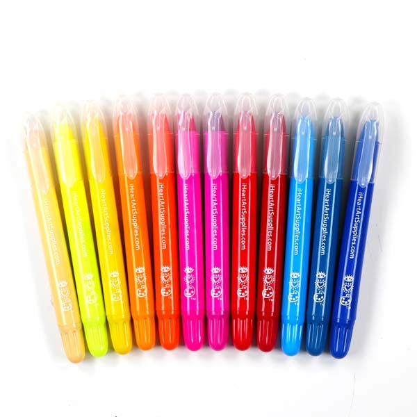 White Smoke I Heart Art Watercolour Pastels, Set 24, with Brush Easter