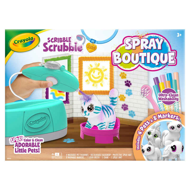 Crayola Scribble Scrubbie Spray Boutique