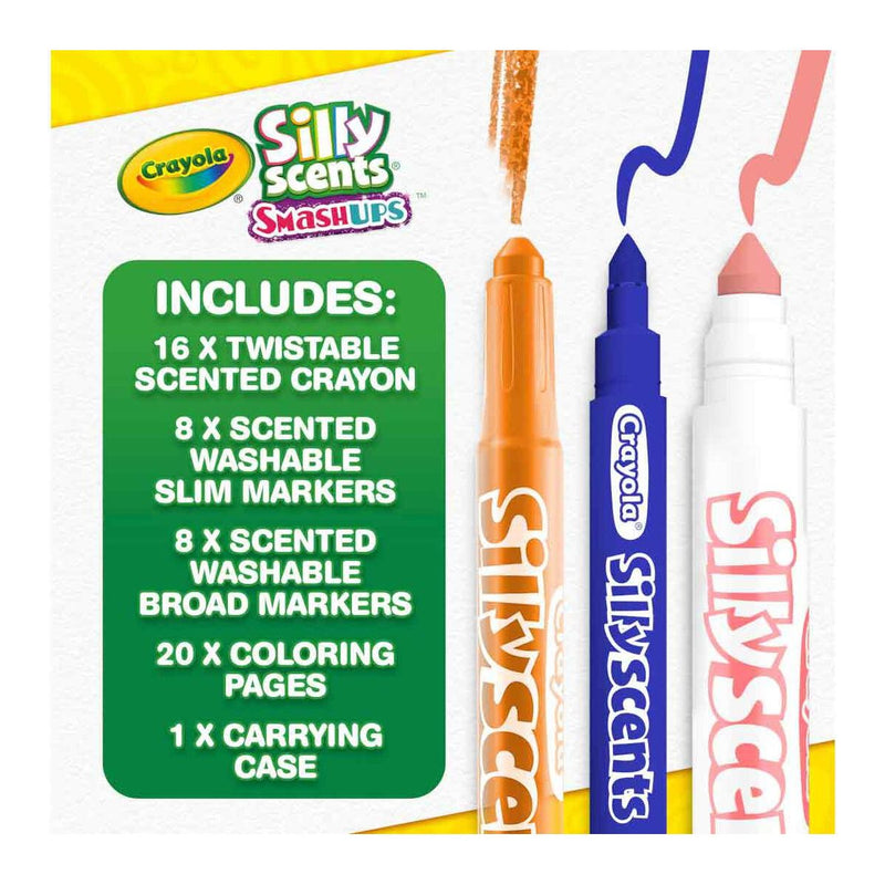 Crayola Silly Scents Mini Art Case Smash Ups