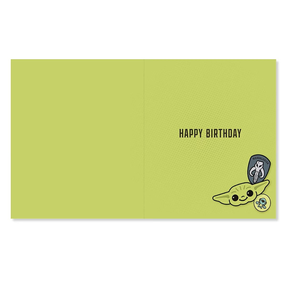 Dark Khaki Connections from Hallmark Star Wars The Mandalorian 9th Birthday Greeting Card Bags & Invitation