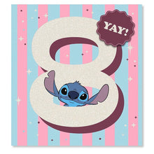 Antique White Hallmark Disney Stitch 8 Yay! Greeting Card Bags & Invitation