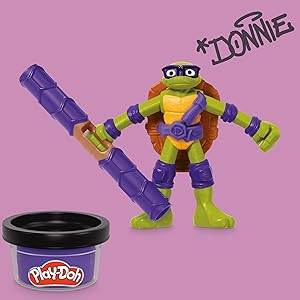 Orchid Play-Doh Teenage Mutant Ninja Turtles Cowabunga Creations Playset Kids Clay, Dough & Modelling
