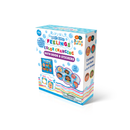 White Smoke Colour Chanding Bath Book & Stickers, Feelings Bath Time Fun