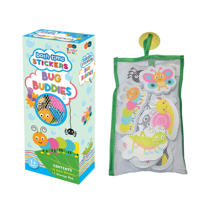 White Smoke Bath Time Stickers, Bug Buddies Bath Time Fun