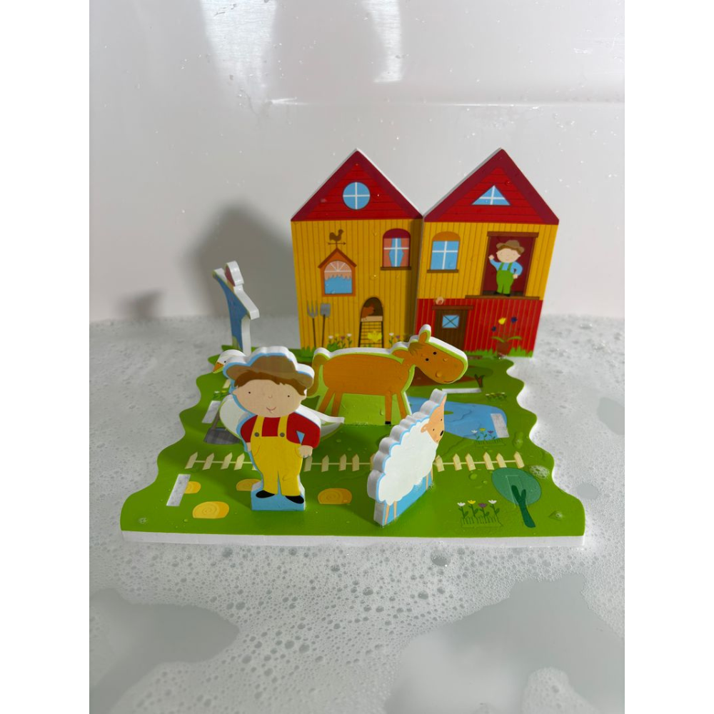 Gray Bath Time Build and Play, On The Farm Bath Time Fun