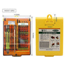 BST Magnetic Precision Screwdriver Set with Carry Case (45 pieces)