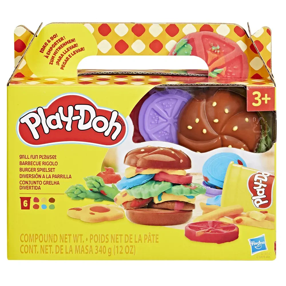 Goldenrod Play-Doh Grill Fun Playset Kids Clay, Dough & Modelling