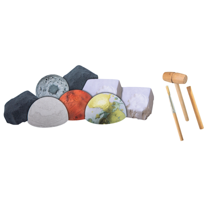 Gray 8 IN 1 EXPLORE SPACE EXCAVATION KIT Kids Craft Kits