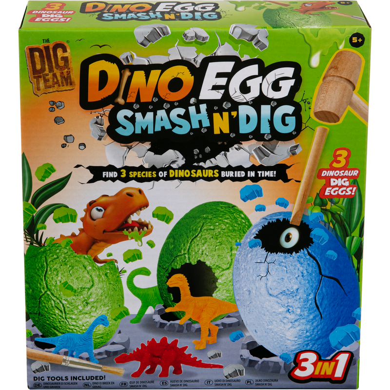 Dark Olive Green Dino Egg Smash N’ Dig Kids Kits